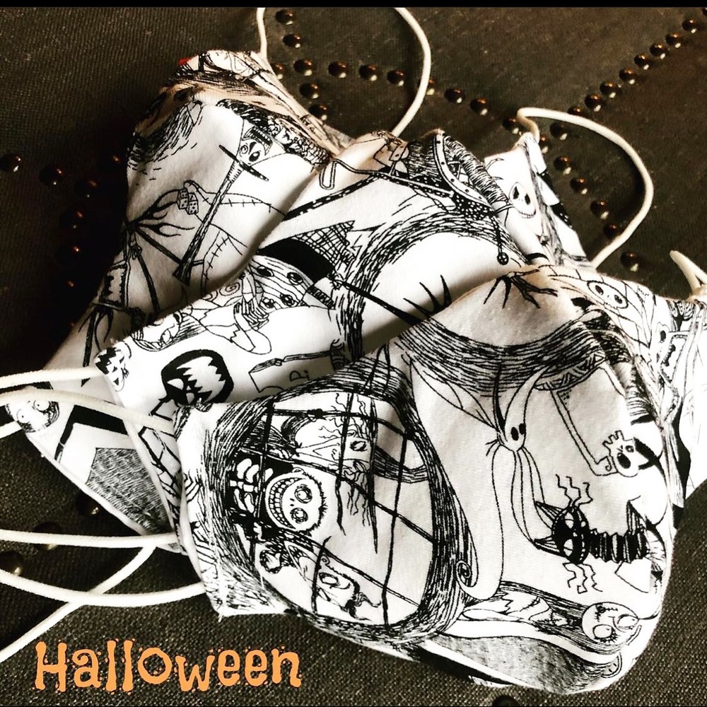 Halloween mask handmade.